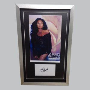 Ashanti Signed R&B Memorabilia