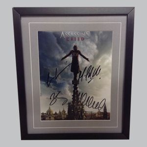 Assassins Creed Signed Movie Poster