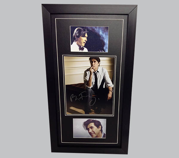 Bryan Ferry Signed Colour Photo + 2 Photos
