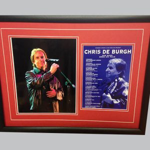 Chris de Burgh Signed Music Collectible