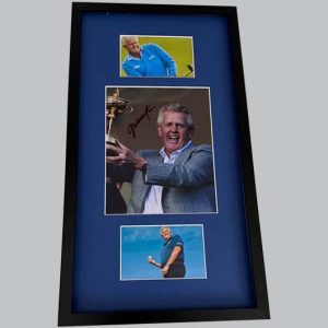 Colin Montgomerie Signed Colour Photo + 2 Colour Photos