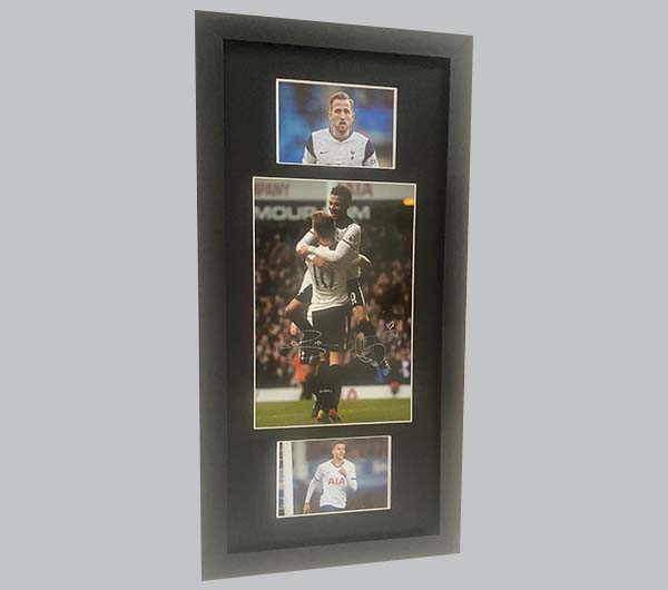 Tottenham Hotspur Photo Signed by Dele Alli & Harry Kane + 2 Photos