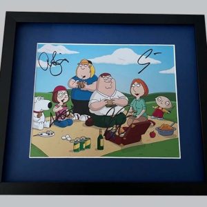 Family Guy Multi-Cast Signed Colour Photo