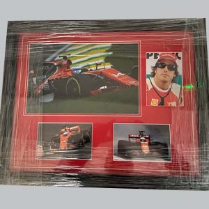 Fernando Alonso Signed Colour Photo + 3 Photos