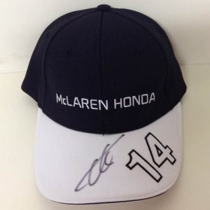 Fernando Alonso Signed Baseball Cap
