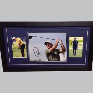 Francesco Molinari Signed Colour Photo + 2 Photos