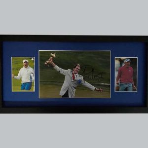 Ian Poulter Signed Colour Photo + 2 Photos