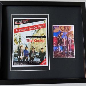 The Kooks Signed Magazine Cover + Concert Poster