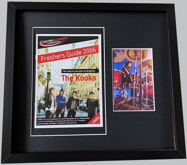 The Kooks Signed Magazine Cover + Concert Poster