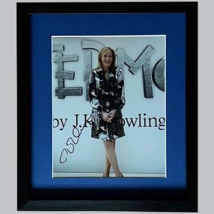 JK Rowling Signed Colour Photo