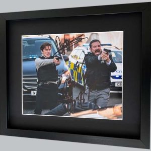 Line of Duty Colour Photo Signed by Vicky & Martin
