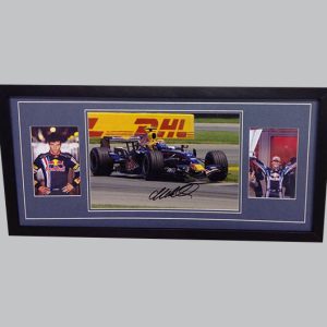 Mark Webber Formula 1 Signed Memorabilia