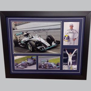 Nico Rosberg Signed Colour Photo + 4 Photos