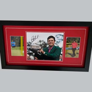 Patrick Reed Signed Colour Photo + 2 Photos