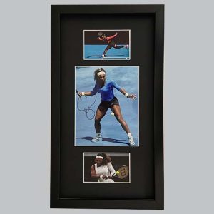 Serena Williams Signed Colour Photo + 2 Colour Photos
