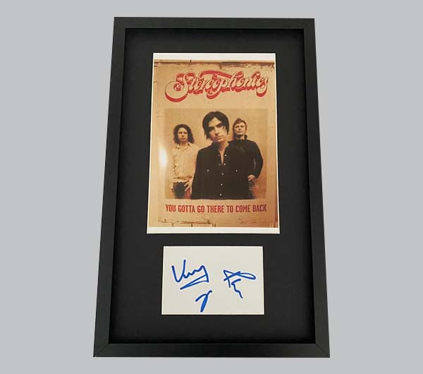 Stereophonics Signed Postcard + Colour Music Poster