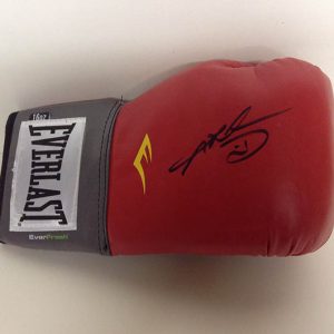 Sugar Ray Leonard Signed Boxing Glove