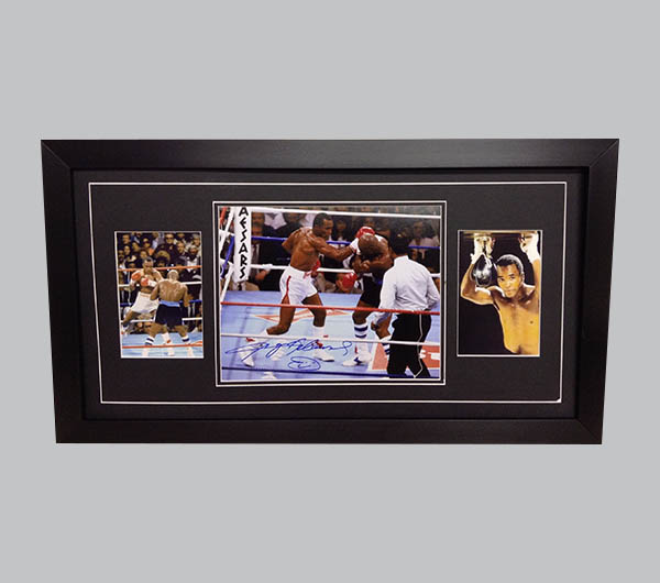 Sugar Ray Leonard Signed Colour Photo + 2 Photos