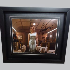 Lea Seydoux Signed Photo from Spectre Movie