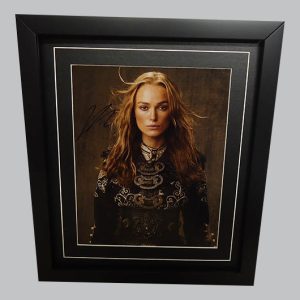 Kiera Knightley Signed Colour Photo
