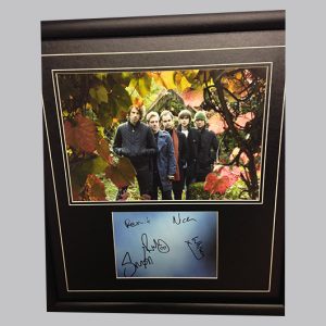 Kaiser Chiefs Signed Framed Memorabilia