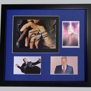 Tom Jones Signed Colour Photo + 3 Colour Photos
