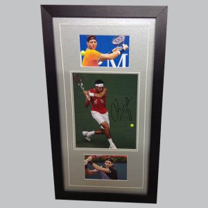 Tomáš Berdych Signed Colour Photo + 2 Photos