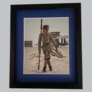Star Wars "Rey" Colour Photo Signed by Daisy Ridley