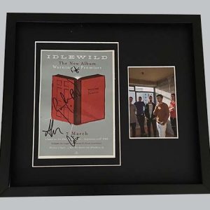 Idlewild "Warnings / Promises" Signed Poster + Colour Photo