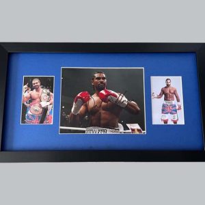 David Haye Signed Colour Photo + 2 Colour Photos
