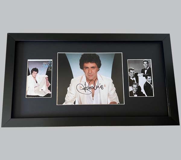 Frankie Valli Signed Colour Photo + 2 Photos