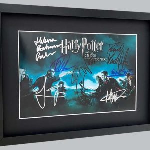 Harry Potter And The Order of The Phoenix Multi-Cast Signed Poster
