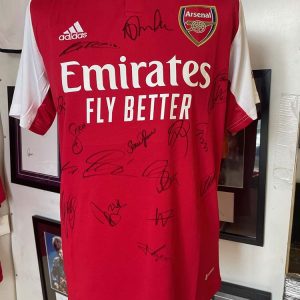 Arsenal 2022/23 Full Squad Signed Shirt