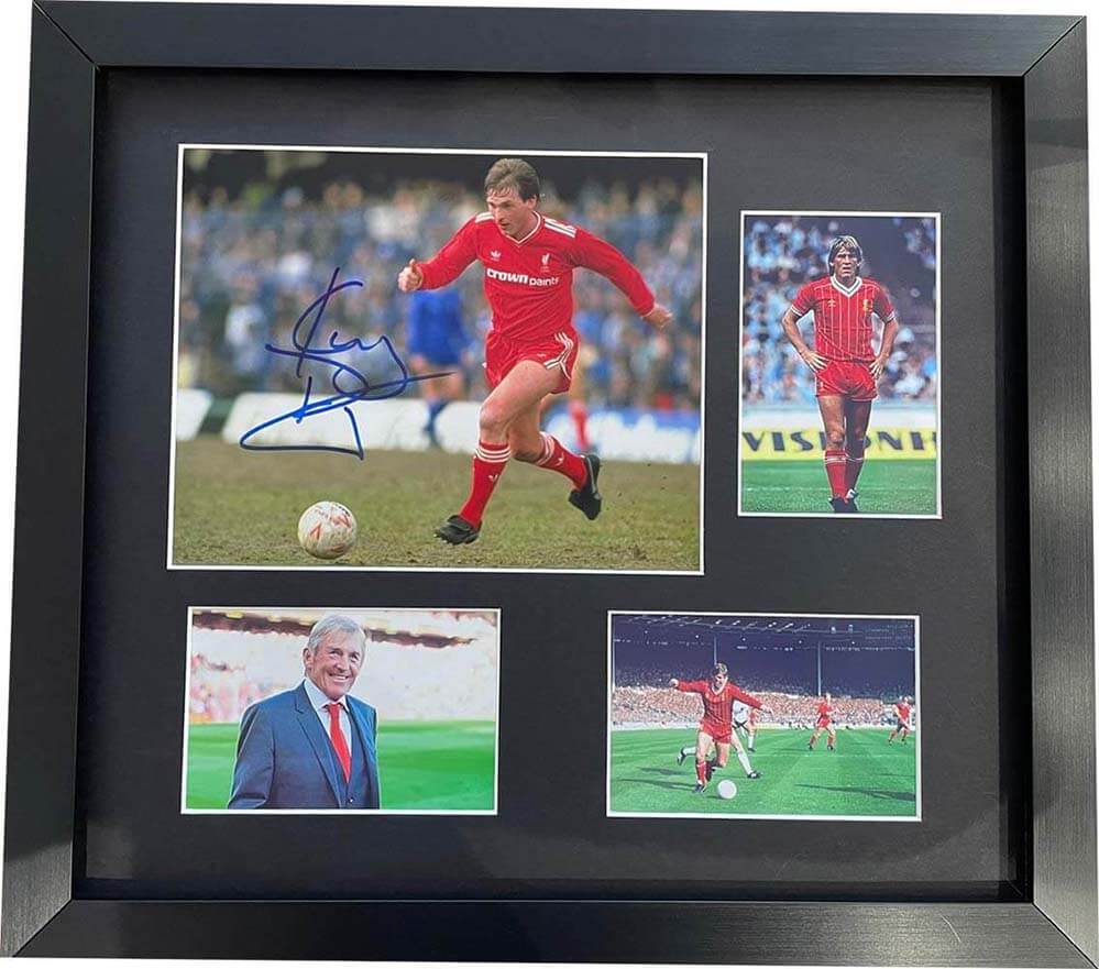 Kenny Dalglish Signed Liverpool Photo + 3 Photos
