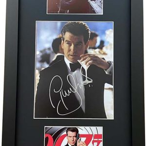 James Bond Photo Signed by Pierce Brosnan