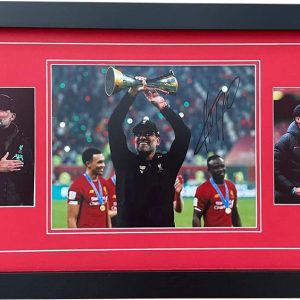 Jurgen Klopp Signed Colour Photo