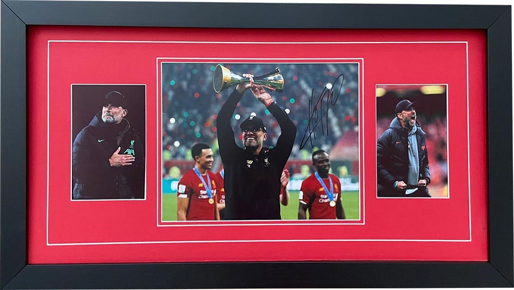 Jurgen Klopp Signed Colour Photo