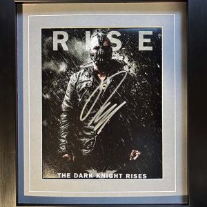 Bane Movie Poster Signed by Tom Hardy