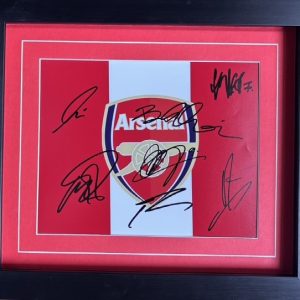 Arsenal Multi-Player Signed Colour Photo