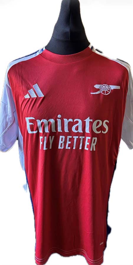Martin Odegaard Signed Arsenal Football Shirt