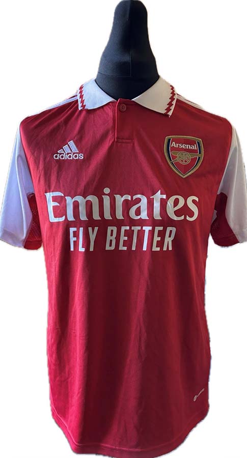 Bukayo Saka Signed Arsenal Football Shirt