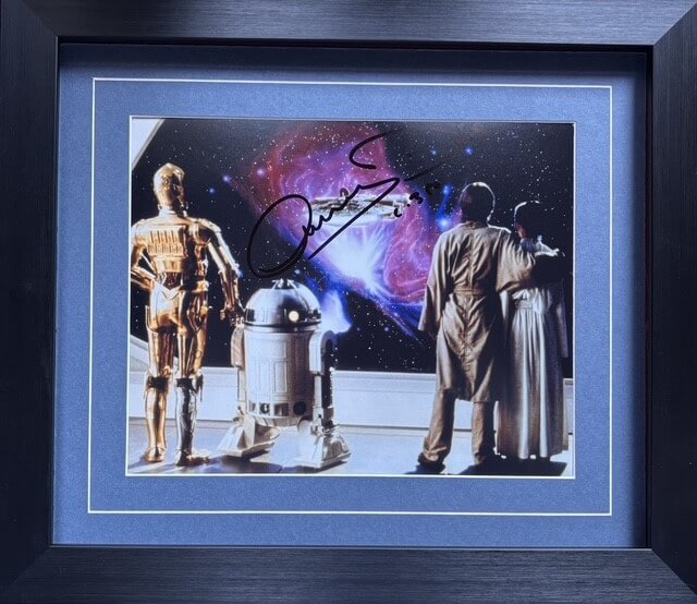 Star Wars Colour Photo Signed by Anthony Daniels